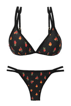 Załaduj obraz do przeglądarki galerii, Product Front: Rio De Sol Zestaw Bikini Set Cashew Tri-Duo Mini-Duo