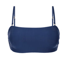 Załaduj obraz do przeglądarki galerii, Product Front: Rio De Sol Top Bikini Top Navy Bandeau-Reto
