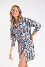 Załaduj obraz do przeglądarki galerii, Image 09: Rio De Sol Sukienki Koszulowe Ikat Chemise