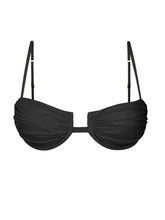 Załaduj obraz do przeglądarki galerii, Product Front: Rio De Sol Top Bikini Top Malibu-Black Zaya