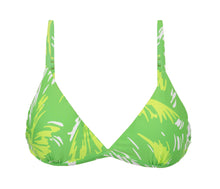 Załaduj obraz do przeglądarki galerii, Product Front: Rio De Sol Top Bikini Top Green-Palms Tri-Fixo