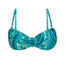 Załaduj obraz do przeglądarki galerii, Product Front: Rio De Sol Top Bikini Top Rain Bandeau-Crispy