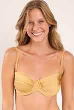 Załaduj obraz do przeglądarki galerii, Gallery: Rio De Sol Top Bikini Top Fluity-Dourado Vickie