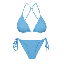 Załaduj obraz do przeglądarki galerii, Product Front: Rio De Sol Zestaw Bikini Set Solar-Celeste Tri-Aya Cheeky-Tie