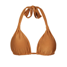 Załaduj obraz do przeglądarki galerii, Product Front: Rio De Sol Top Bikini Top Shimmer-Nocciola Mel