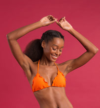 Załaduj obraz do przeglądarki galerii, Image 12: Rio De Sol Top Bikini Top Dots-Orange Frufru