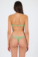 Załaduj obraz do przeglądarki galerii, Model Back: Rio De Sol Zestaw Bikini Set Oliva Bandeau-No Nice-Fio