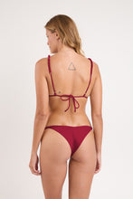 Załaduj obraz do przeglądarki galerii, Model Back: Rio De Sol Top Bikini Top Touch-Carmim Selena