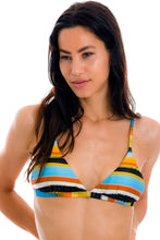 Załaduj obraz do przeglądarki galerii, Gallery: Rio De Sol Top Bikini Top Artsy Tri-Fixo