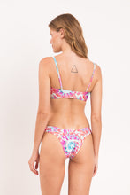 Załaduj obraz do przeglądarki galerii, Model Back: Rio De Sol Top Bikini Top Splash Bandeau-Reto