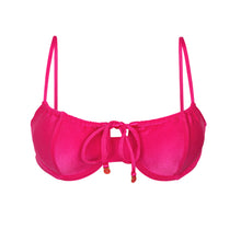 Załaduj obraz do przeglądarki galerii, Product Front: Rio De Sol Top Bikini Top Shimmer-Olinda Balconet-Tie