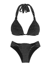 Załaduj obraz do przeglądarki galerii, Product Front: Rio De Sol Zestaw Bikini Set Linea-Black Mel
