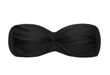 Załaduj obraz do przeglądarki galerii, Product Front: Rio De Sol Top Bikini Top Preto Bandeau-Pli