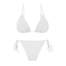 Załaduj obraz do przeglądarki galerii, Product Front: Rio De Sol Zestaw Bikini Set Sand-White Lia Lacinho
