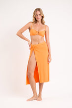 Załaduj obraz do przeglądarki galerii, Image 04: Rio De Sol Spódnica Plażowa Bio-Laranjada Long Skirt Knot