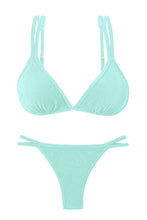 Załaduj obraz do przeglądarki galerii, Product Front: Rio De Sol Zestaw Bikini Set Malibu-Menta Tri-Duo Mini-Duo