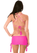 Załaduj obraz do przeglądarki galerii, Image 04: Rio De Sol Top Bikini Soutien Ambra Jupe Rosa Choque