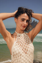 Załaduj obraz do przeglądarki galerii, Image 13: Rio De Sol Midi Dress Offwhite Serena Dress