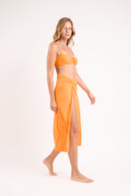 Załaduj obraz do przeglądarki galerii, Image 02: Rio De Sol Spódnica Plażowa Bio-Laranjada Long Skirt Knot