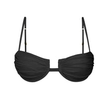 Załaduj obraz do przeglądarki galerii, Product Front: Rio De Sol Top Bikini Top Malibu-Black Zaya