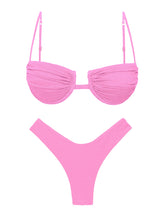 Załaduj obraz do przeglądarki galerii, Product Front: Rio De Sol Zestaw Bikini Set Crespinho-Rosa Zaya Nara
