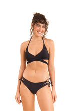 Załaduj obraz do przeglądarki galerii, Model Front: Rio De Sol Figi Bikini Bottom Dots-Black Madrid