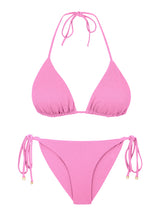 Załaduj obraz do przeglądarki galerii, Product Front: Rio De Sol Zestaw Bikini Set Crespinho-Rosa Tri-Inv Cheeky-Tie