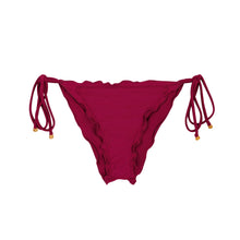Załaduj obraz do przeglądarki galerii, Product Front: Rio De Sol Figi Bikini Bottom Touch-Carmim Frufru