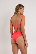 Załaduj obraz do przeglądarki galerii, Model Back: Rio De Sol Zestaw Bikini Set Malibu-Folia Bandeau-Iris Highwaist-Spin-Iris