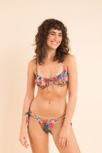 Załaduj obraz do przeglądarki galerii, Model Front: Rio De Sol Zestaw Bikini Set Jungle Balconet-Tie Pipa