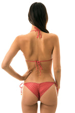 Załaduj obraz do przeglądarki galerii, Model Back: Rio De Sol Figi Bikini Bottom Kiwanda Madras Fru Comfort