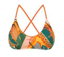 Załaduj obraz do przeglądarki galerii, Product Front: Rio De Sol Top Bikini Top El-Arco Bralette-Orange