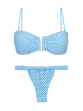 Załaduj obraz do przeglądarki galerii, Product Front: Rio De Sol Zestaw Bikini Set Drift-Cianita Sara Eden