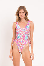 Załaduj obraz do przeglądarki galerii, Model Front: Rio De Sol Kostium Jednoczęściowy Splash Zoe