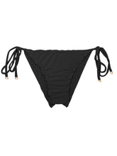 Załaduj obraz do przeglądarki galerii, Product Front: Rio De Sol Figi Bikini Bottom Malibu-Black Frufru