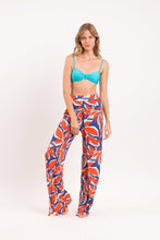 Załaduj obraz do przeglądarki galerii, Image 09: Rio De Sol Spodnie Plażowe Leaves Wide Pants