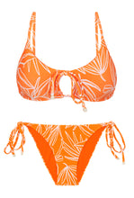 Załaduj obraz do przeglądarki galerii, Product Front: Rio De Sol Zestaw Bikini Set Trail-Orange Tank-Tie Ibiza-Comfy