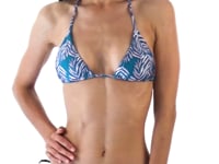 Załaduj i odtwarzaj film w przeglądarce Gallery, Video: Rio De Sol Figi Bikini Bottom Palms-Blue Ibiza