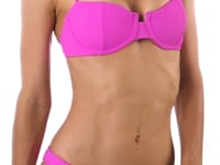 Załaduj i odtwarzaj film w przeglądarce Gallery, Video: Rio De Sol Top Bikini Top St-Tpz-Pink Balconet