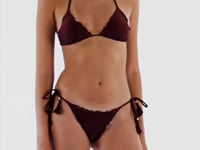 Załaduj i odtwarzaj film w przeglądarce Gallery, Video: Rio De Sol Top Bikini Top Barolo Frufru