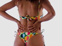 Załaduj i odtwarzaj film w przeglądarce Gallery, Video: Rio De Sol Zestaw Bikini Set Garden-City Tri-Cos Ibiza