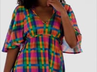 Załaduj i odtwarzaj film w przeglądarce Gallery, Video: Rio De Sol Mini Dress Tulip-Garden Mini Dress