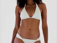 Załaduj i odtwarzaj film w przeglądarce Gallery, Video: Rio De Sol Top Bikini Top Off-White Mel