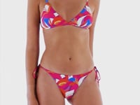 Załaduj i odtwarzaj film w przeglądarce Gallery, Video: Rio De Sol Top Bikini Top Antelope Tri-Fixo