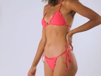 Załaduj i odtwarzaj film w przeglądarce Gallery, Video: Rio De Sol Zestaw Bikini Set Dots-Virtual-Pink Frufru-Fio