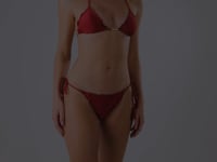 Załaduj i odtwarzaj film w przeglądarce Gallery, Video: Rio De Sol Figi Bikini Bottom Shimmer-Divino Frufru