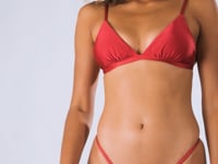 Załaduj i odtwarzaj film w przeglądarce Gallery, Video: Rio De Sol Top Bikini Top Shimmer-Divino Tri-Fixo