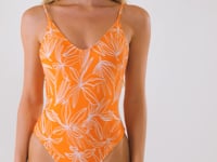 Załaduj i odtwarzaj film w przeglądarce Gallery, Video: Rio De Sol Kostium Jednoczęściowy Trail-Orange Hype