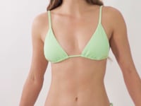 Załaduj i odtwarzaj film w przeglądarce Gallery, Video: Rio De Sol Top Bikini Top Sand-Menta Lia