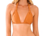 Załaduj i odtwarzaj film w przeglądarce Gallery, Video: Rio De Sol Top Bikini Top Shimmer-Nocciola Mel